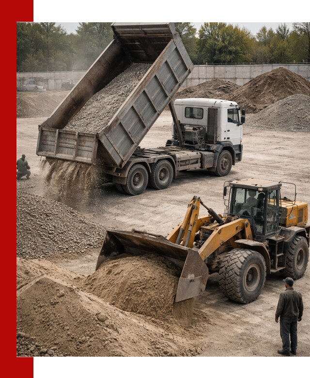 Перевозка сыпучих грузов самосвалами и бортовыми в Тольятти