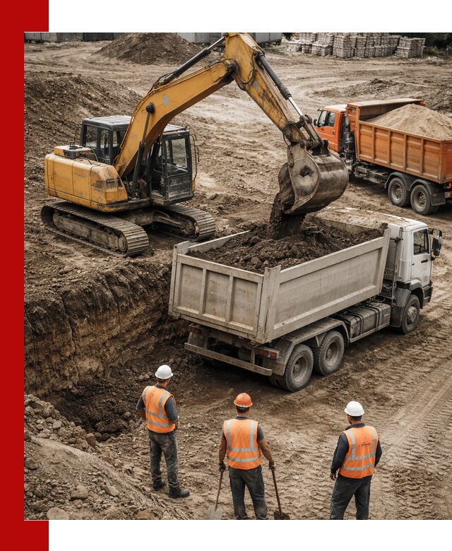 Разработка грунта для строительства и благоустройства в Тольятти