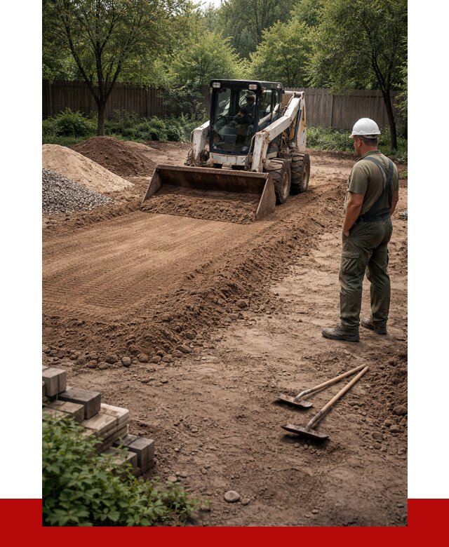 Выравнивание участка под ключ в Тольятти от 3620 р. | ПРОНЕРУДТля